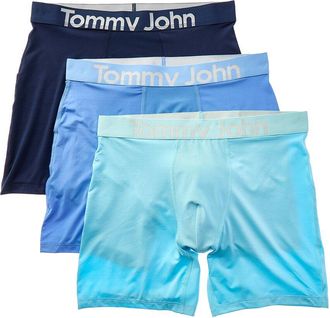 Tommy John Set Of 3 360 Sport Micro 6In Boxer Brief