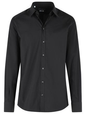 Dolce & Gabbana Black Cotton Shirt