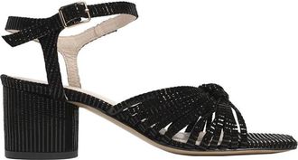 L37 Stijlvol Schoeisel en Accessoires - Dames - Sandalen met hakken - Zwart - 37 EU - Schoenen