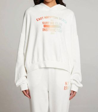 Chaser Hampton Hoodie In White