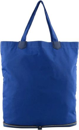 Pourchet Tassen, Dames, Blauw, ONE Size, Leer, Travel Petit