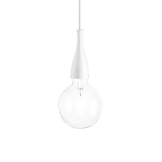 Netlighting Minimal 1 Light Ceiling Pendant White E27