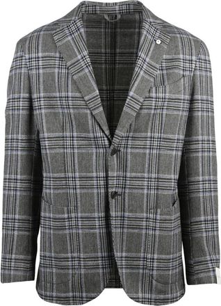 L.B.M. 1911 Hombre, Chaquetas, Gris, Talla: L