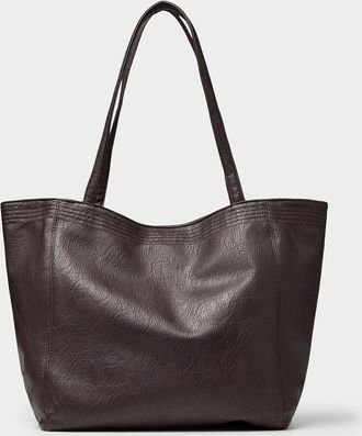 Le 31 Mens Supple faux leather Tote Bag