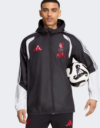 adidas Liverpool FC 26/27 tiro all weather - Giacca nera-Nero