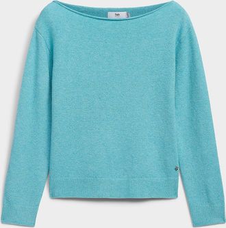 Twik Womens Ultra-soft boat-collar sweater