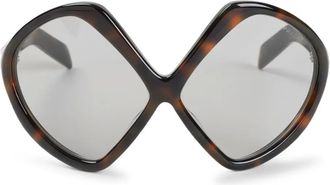 Prada Occhiali da sole Runway - Marrone