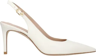 Stuart Weitzman Beige Leather High Heel Womens Pumps