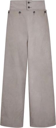 Uma Wang Wide Broeken - Heren - Wijde Broeken - Beige - S - Broeken