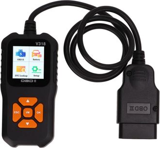 OEM Esc&aacute;ner Obd2 V318 Con Pantalla A Color De 1,8 Pulgadas Y 10 Idiomas, Lector De C&oacute;digos De Aver&iacute;a, Herramienta De Diagn&oacute;stico Para Autom&oacute;viles