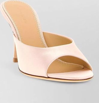 Magda Butrym silk satin mules