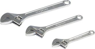 OEM Juego De 3 Llaves Ajustables (150, 200 Y 250 Mm)