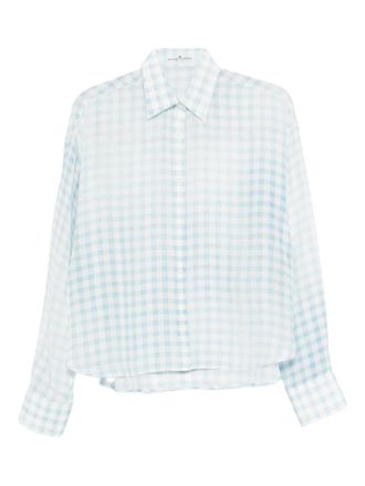 Ermanno Scervino Womens Shirts Clear Blue