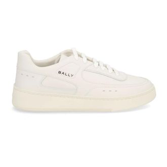 Bally Schoenen, Heren, Wit, 41 EU, Leer, Rudys Low-Top Sneakers