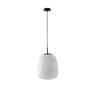 Netlighting Tolomeo Globe Ceiling Pendant Black Opal E27