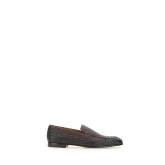 Doucal's Loafers, male, Brown, Size: 9 US Braidy Moccasins