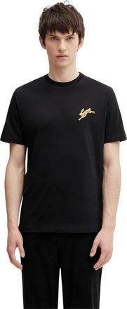 Paul Smith Rabbit Logo T-shirt - Heren - T-shirts - Zwart - L - Katoen - Tops