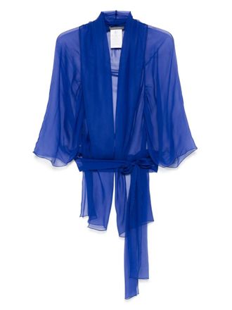 Alberta Ferretti Delicate Sheen Lightweight Foulard