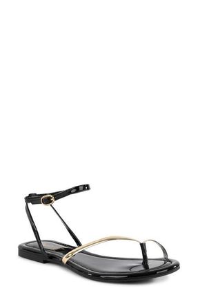 Seychelles A Little Extra Ankle Strap Sandal in Black at Nordstrom, Size 6.5