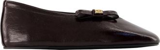 Ganni Bailarinas Jenny - Shoes - Mujer - Marr&oacute;n - 40 EU