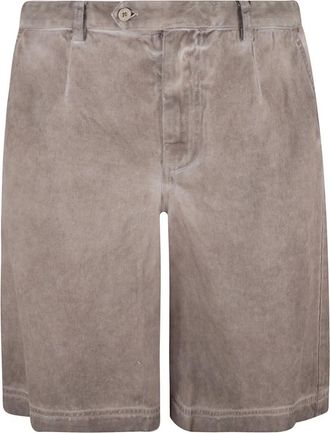 Dolce & Gabbana Stijlvolle Shorts van DG - Heren - Korte Broeken - Bruin - M - Korte Broeken