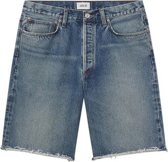 A Gold E Anson Short - Heren - Denim shorts - Blauw - W31 - Denim - Korte Broeken