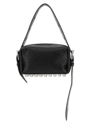 Alexander Wang Alexander Wang Black Leather Small Ricco Shoulder Bag