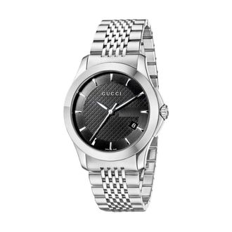 Gucci Accessoires, Heren, Grijs, ONE Size, G-Timeless Horloge