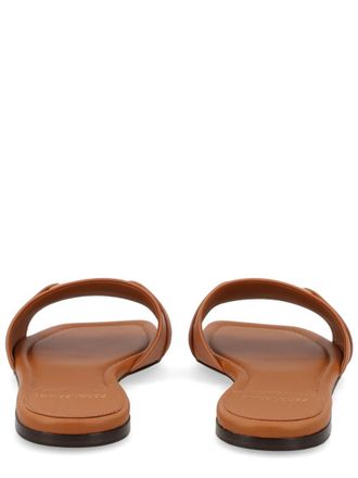 Ferragamo Gancini Slide - Beige