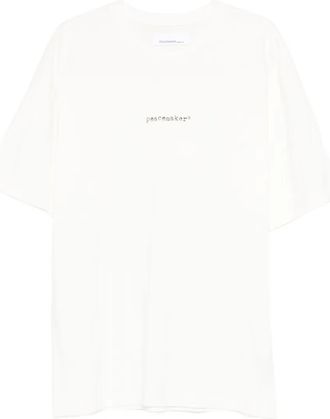 OAMC logo-print T-shirt - men - Cotton - M - White