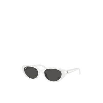 Ray-Ban Heren, Accessoires, Wit, Maat: 55 MM