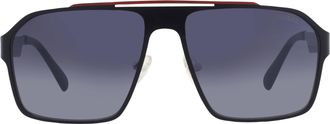 Guess Smoke Gradient Navigator Mens Sunglasses GF5102 02B 60