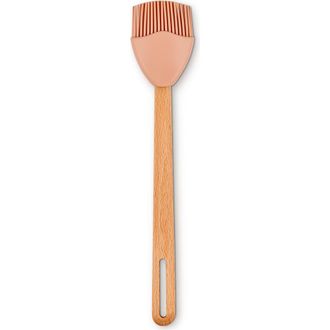 LE CREUSET Signature Silicone & Wood Basting Brush in Pche at Nordstrom