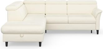 Sit&more Ecksofa »Marano L-Form« inklusive Kopfteilverstellung, wahlweise mit Bettfunktion, Bettkasten