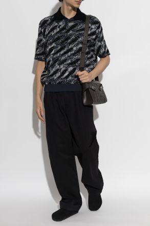 Jacquemus Polo Poisson, Mens, Black