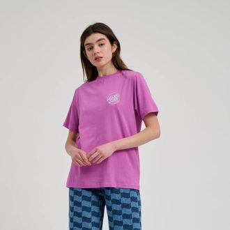 Santa Cruz T-Shirt SANTA CRUZ PARTIAL DOT T-SHIRT, Damen, Gr. XL (14), hyper violet, Obermaterial: 100% Baumwolle, Shirts T-Shirt