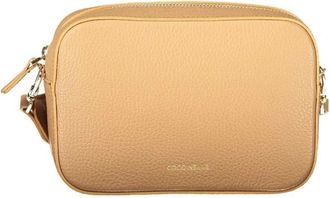 Coccinelle Tassen, Dames, Bruin, ONE Size, Leer, Bruine leren handtas met ritssluiting