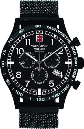 Swiss Alpine Military Herenhorloge 1746.9177 - Heren - Horloges - Zwart - ONE Size - Accessoires