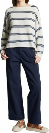 Mat de Misaine Taki Stripe Sweater In Blue