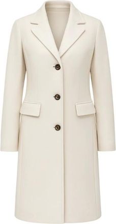 Marella Jassen, Dames, Beige, XS, Leer, Acerbi Coat