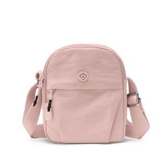 Generic Purple Crossbody Messenger Bag for Women, Small Shoulder Bag with Adjustable Strap (Blush Pink)