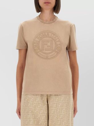 Tシャツ・カットソー FENDI Woman T-Shirt Beige FS7254 ASMH F1SAZ FENDI Women's T-shirt | eBay