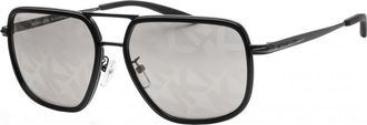 Michael Kors Mens MK1110-1003-E MK1110 59 1003 E Del Sunglasses - Black - One Size