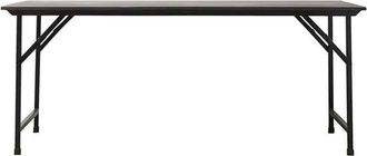 House Doctor Mesa plegable 180cm madera negro