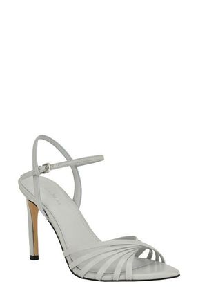 Calvin Klein Daniella Ankle Strap Pointed Toe Sandal in Light Blue at Nordstrom, Size 7.5