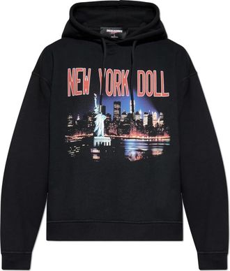 Dsquared2 X Vaquera Sweatshirt - Heren - Hoodies - Zwart - 2XL - Katoen - Hoodies & sweatvesten