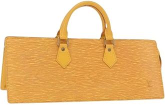Louis Vuitton Pre-owned Handbags, female, Yellow, Size: ONE SIZE Pre-owned Epi Hand Bag