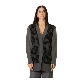 Simona Corsellini Cardigan - - Knitwear - Donna - Grigio - M