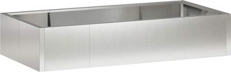 vidaXL Muro De Contenci&oacute;n 6 Uds. 200 X 100 X 30 Cm Acero Inoxidable Vidaxl