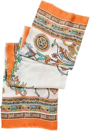 Just Cavalli Badmode, Dames, Veelkleurig, ONE Size, Pashmina Stampa Tarocchi
